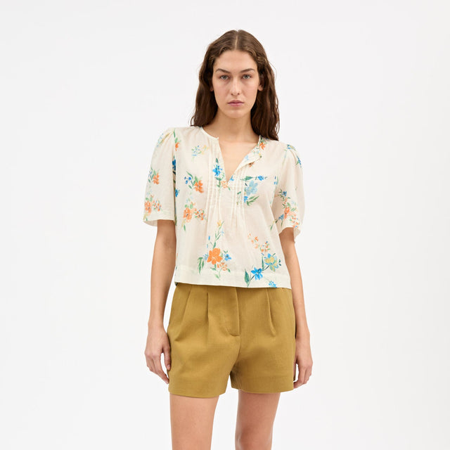 Fiore blouse Flower bouquet