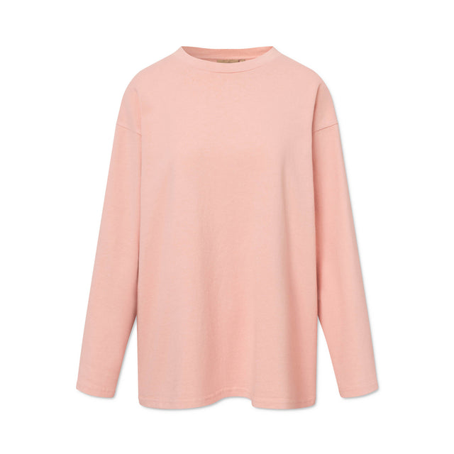 Tomoyo Jersey Bluse Powder Pink