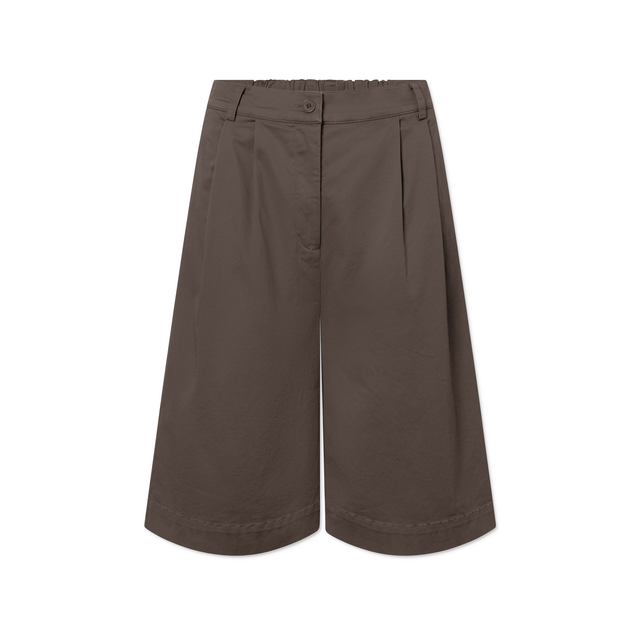 Prema Twill Shorts Brun