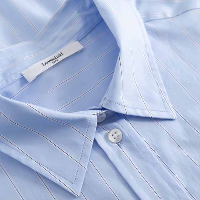 Elotta Skjorte Blå/Striber