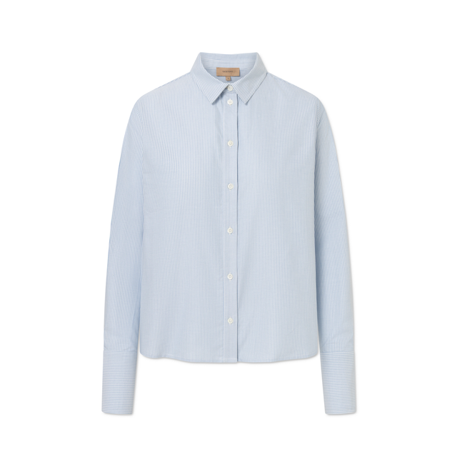 Sylina Oxford Shirt Blue/White Stripe