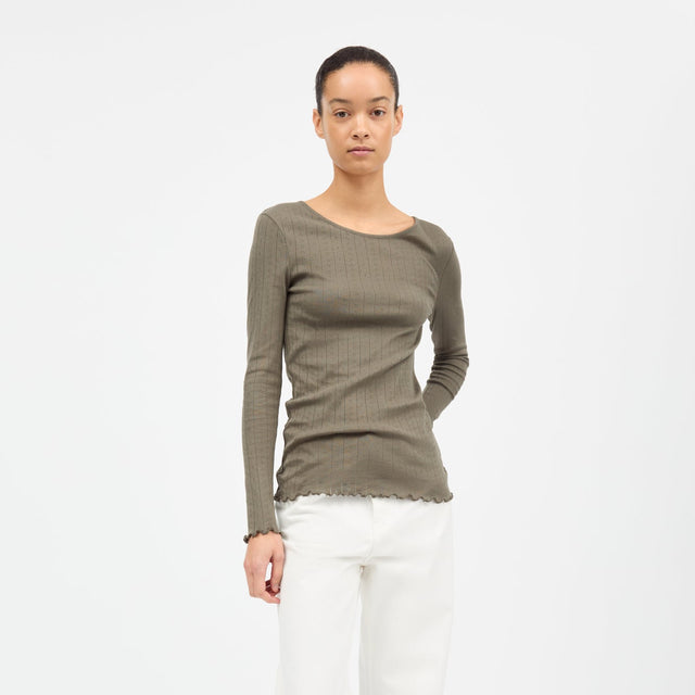 Edie Bluse Olive