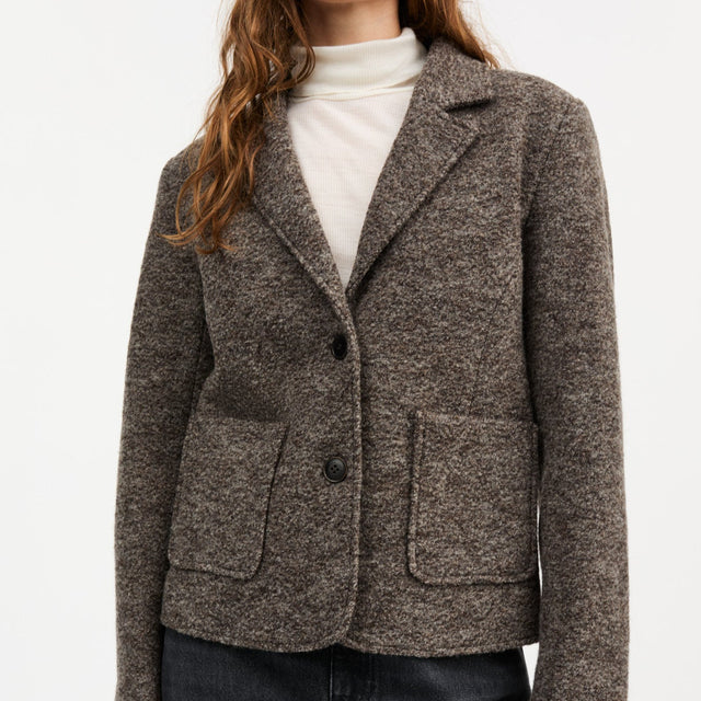 Claire blazer Mole/Brun