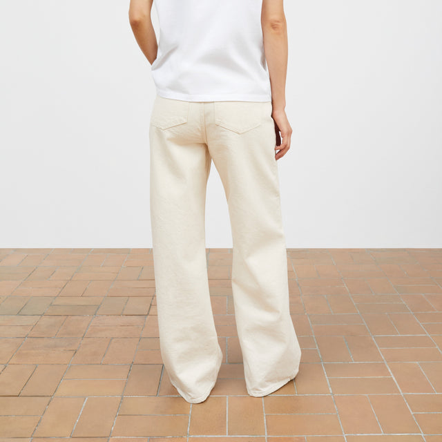 Willow Wide Jeans Ecru