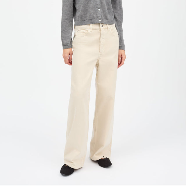 Cole Baggy Jeans Beige