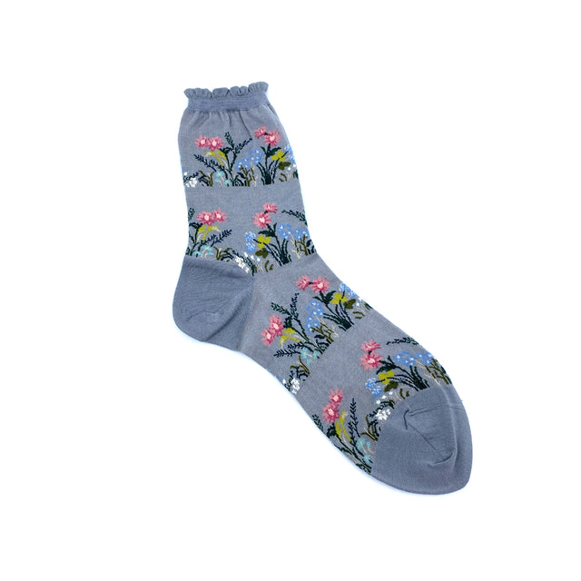 AM-280A Strømper Wild Flower, Grey