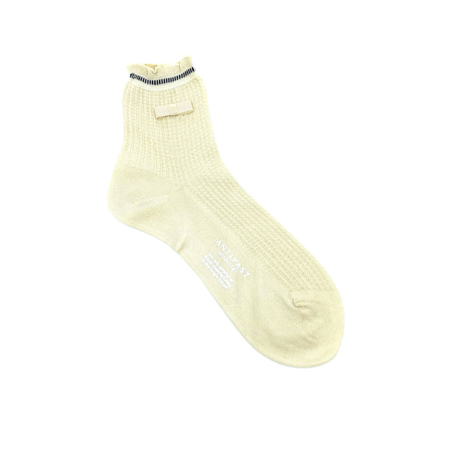 ANP-132 Waffle With Ribbon,Ivory