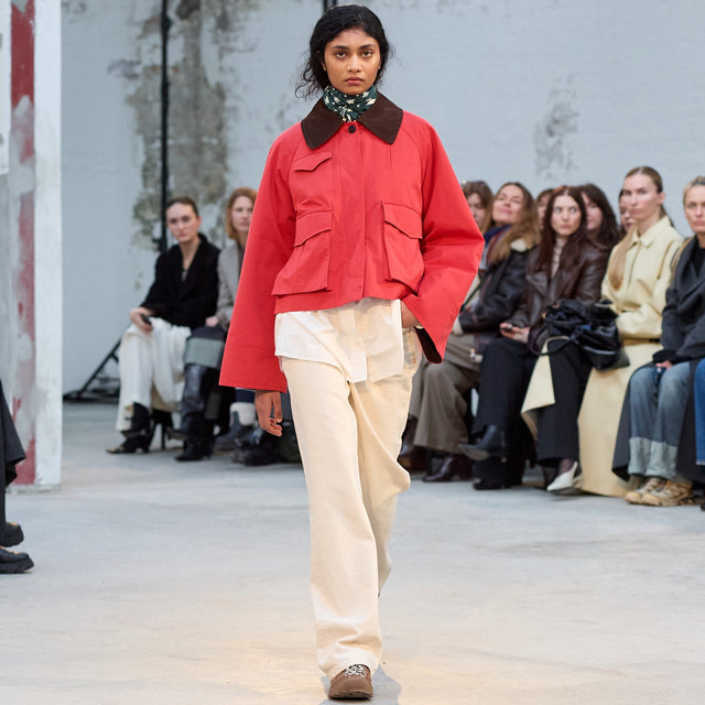 Gaby City Jacket Aurora Red / Rød