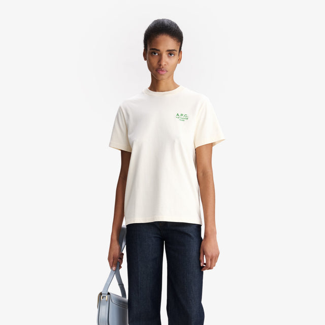 T-Shirt Standard Rue Madame Ecru