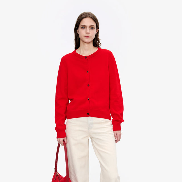 Leonie Cardigan Rød