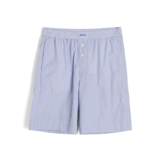 Casual Shorts Long Petite Blå