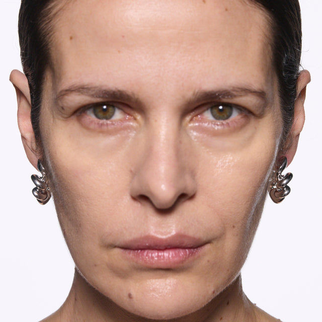 Coil Hoop Medium Sølv