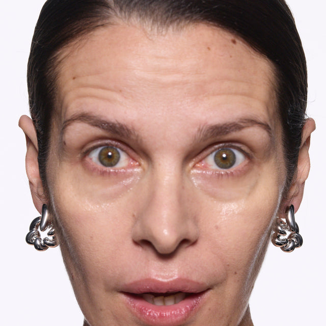 Coil Inverted Ørering Sølv