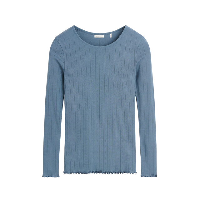 Edie Bluse Faded Blue