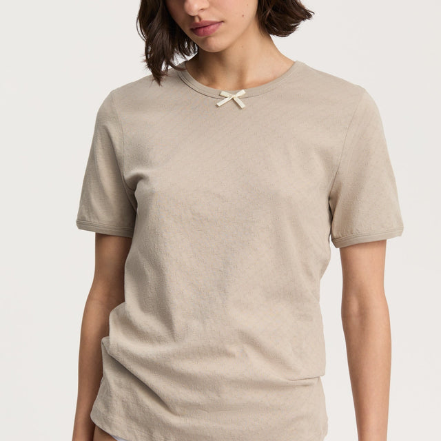 Messhu Tee Ecru Dried Herb