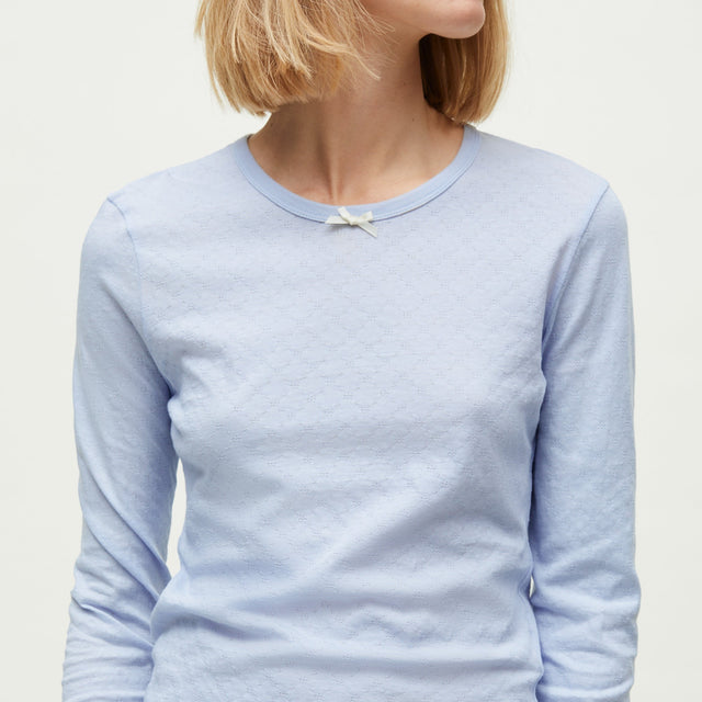 Messhu Long Sleeve Lyseblå