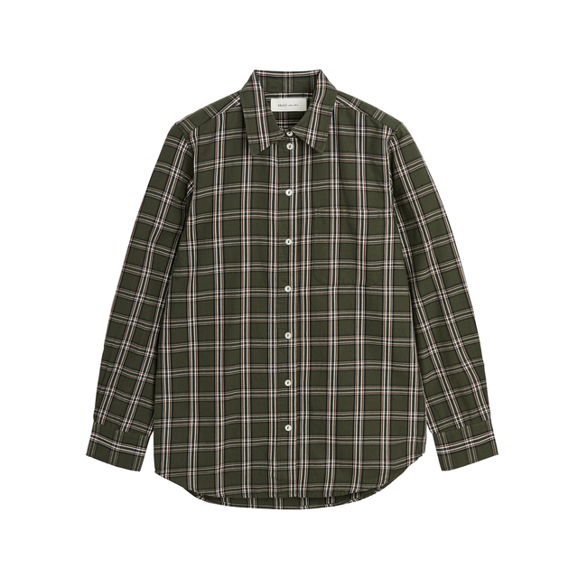 Nico Shirt Green/white check
