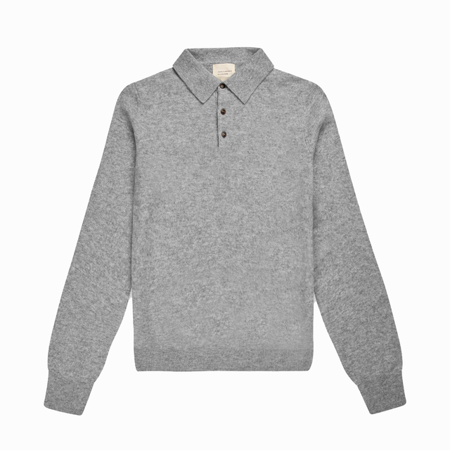 Original Polo - Heather Grey Light