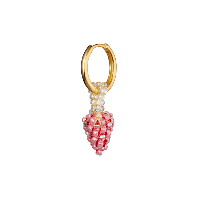 Pura Utz Mini Pale Strawberry Ørering - Smykker i Pale Red / Champagne (Pale Red / Champagne ) Køb smykker hos Adelie. Dametøj på nørrebro og onlline til hele Danmark