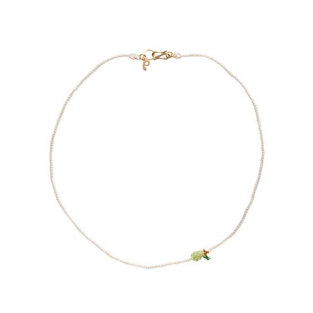 Pura Utz Mini Pear Halskæde - Smykker i Green / Light Green (Green / Light Green) Køb smykker hos Adelie. Dametøj på nørrebro og onlline til hele Danmark