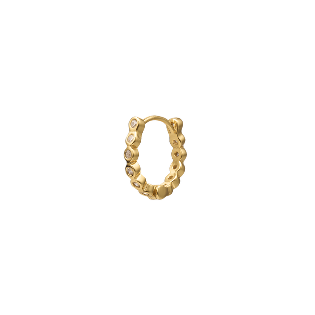 Zircon Hinge Hoop