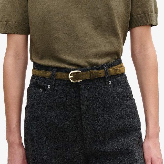 Rosette Belt Khaki