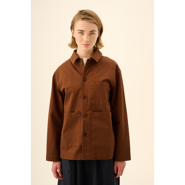 Cameron Twill Jacket Cappuccino