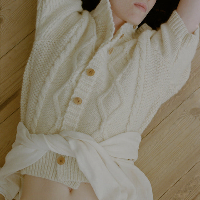 Svea Cardigan Off White