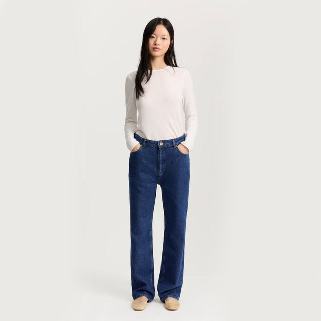 Cooper high waist straight jeans