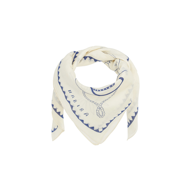 Polly Solo Tørklæde Blå