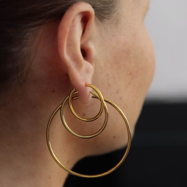 Senorita 35 Hoops Gold