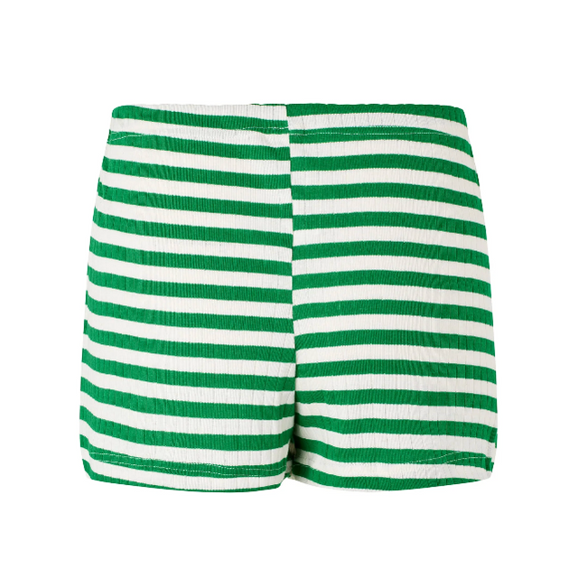 Nova Shorts Broadway Grøn/Råhvid