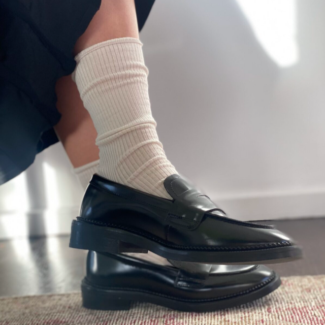 Supreme Bomuld Strømper Off White