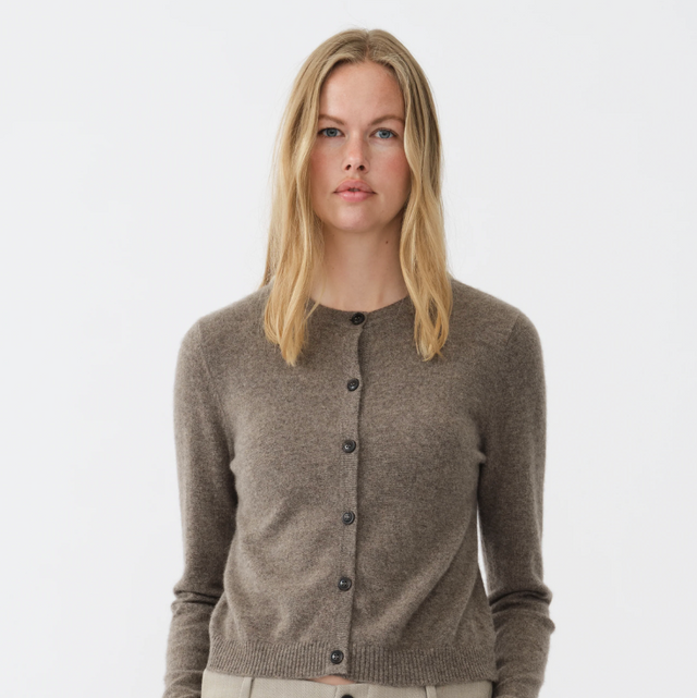 Women's O-Cardigan Truffle