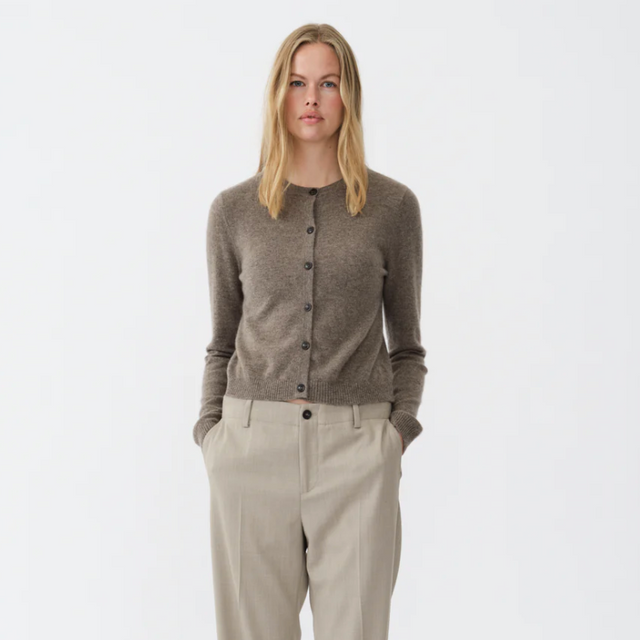 Women's O-Cardigan Truffle
