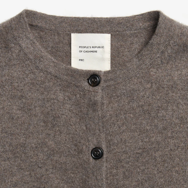 Women's O-Cardigan Truffle