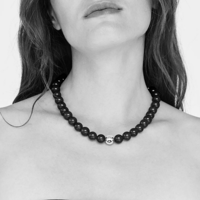 Orbit Halsekæde Silver