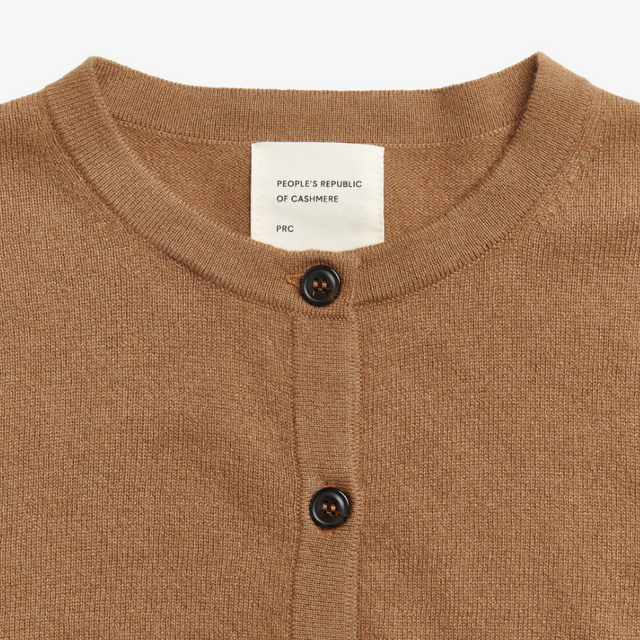 Women's O-Cardigan Caramel