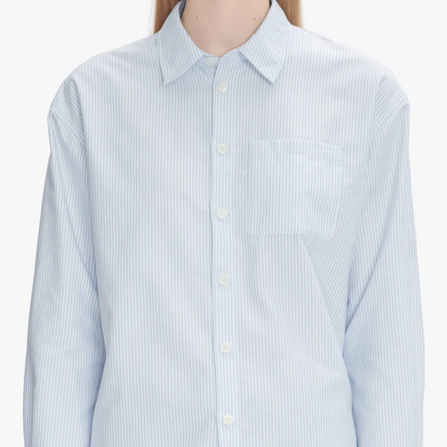 Boyfriend Skjorte Blå striber