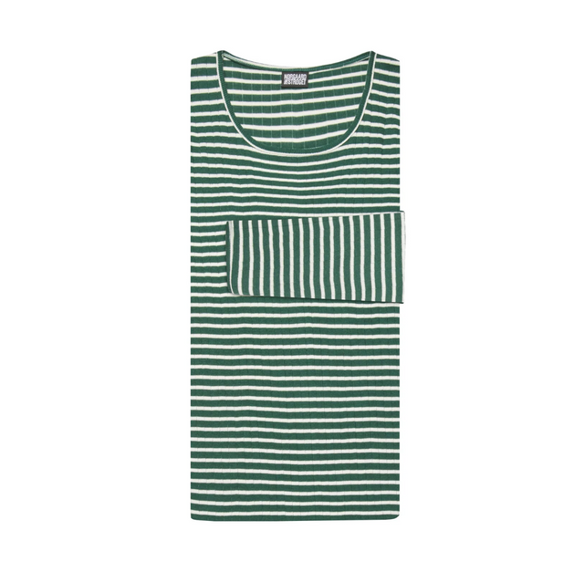 101 NPS Stripe Bottle Green/Ecru (Ekstra Længde)