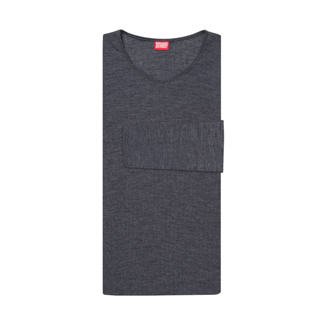 101 Uld Mørkegrå (Ekstra Længde)