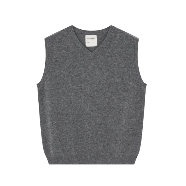 Women's Vest Heather Grey