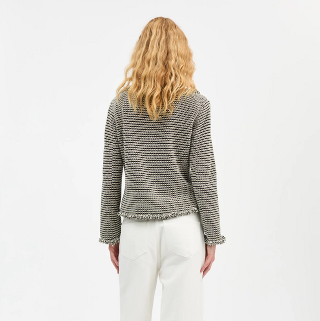 Minnah Jakke Natur/Sort