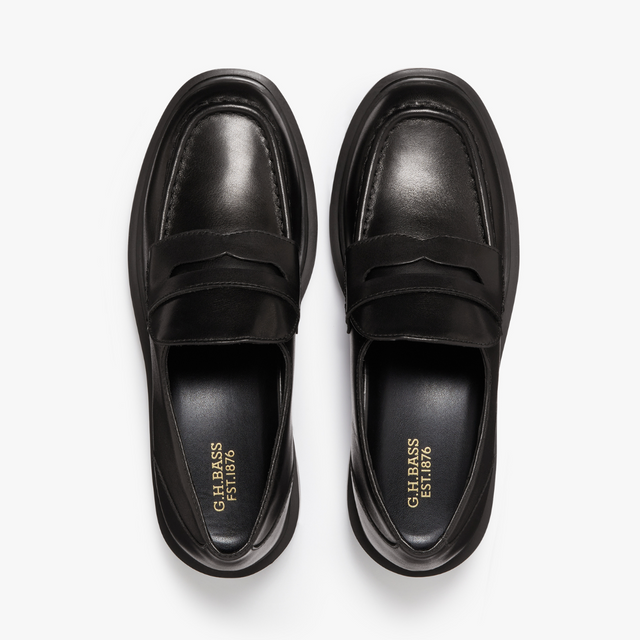 Albany II Penny Loafers Sort