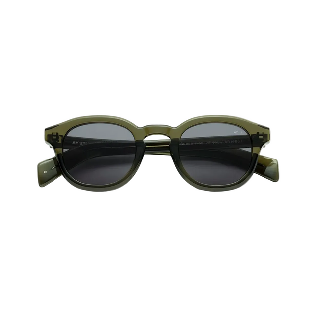 Suede Transparent Green