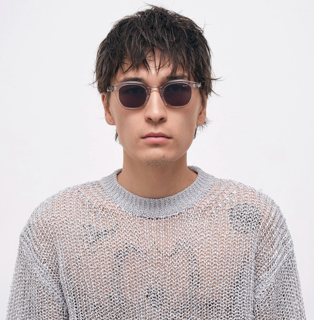 Suede Transparent Sand