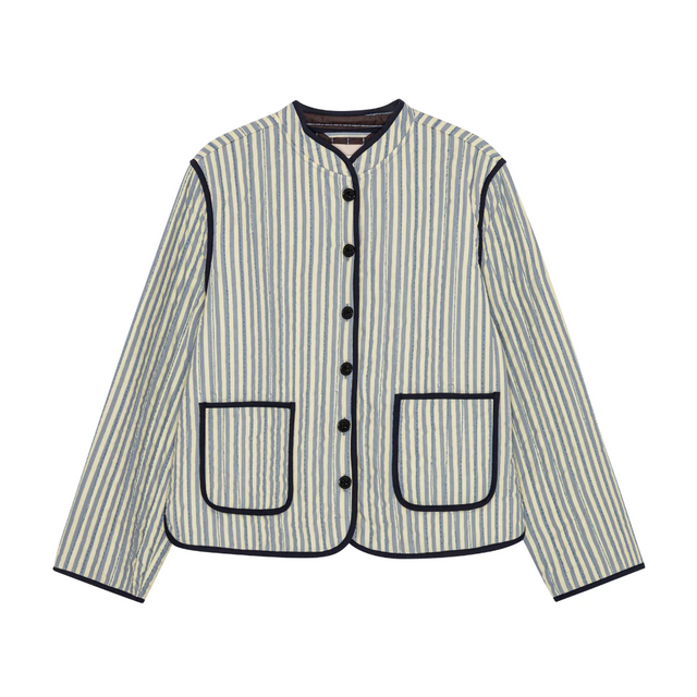 Mio Quilted Jacket Sapphire