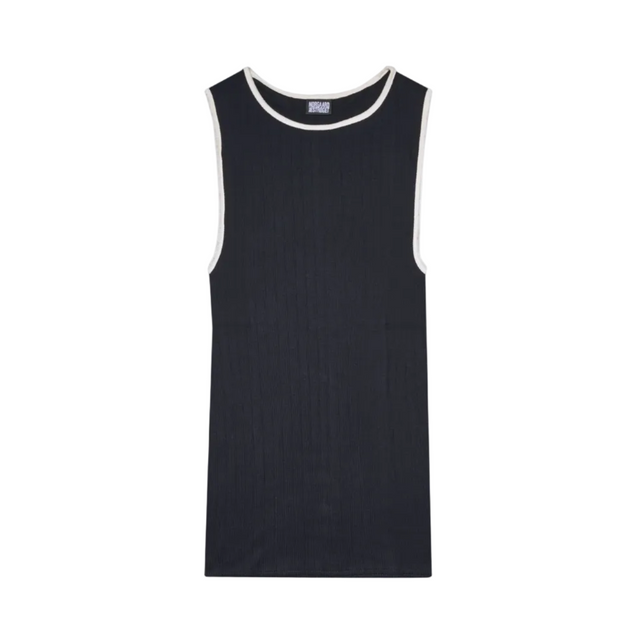 NPS Tank Top Kontrast Black/Ecru