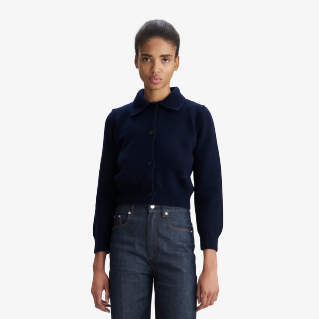 Marie Cardigan Navy