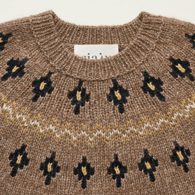 Wyn sweater – Mix Pure Browni